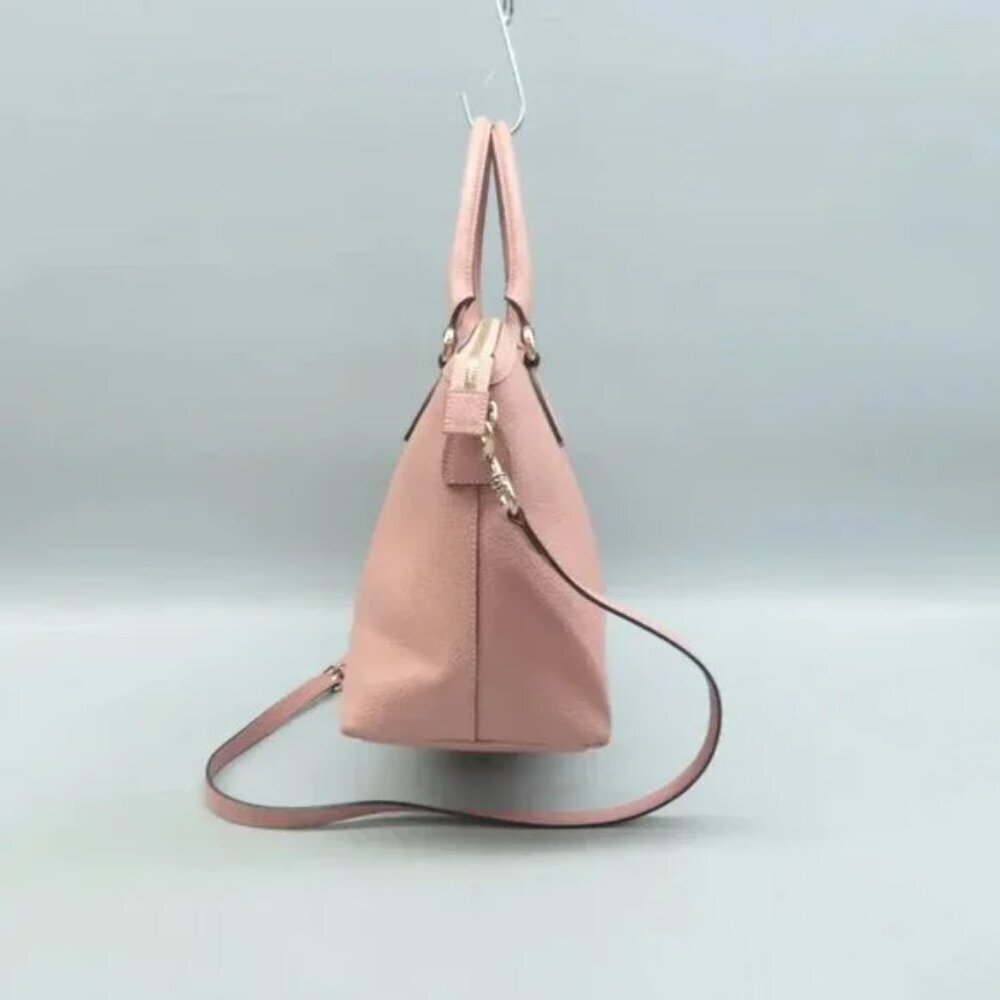 Authentic Gucci Soho Dome Satchel Pink Leather Crossbody Shoulder Bag Luxury Bag - Picture 4 of 13